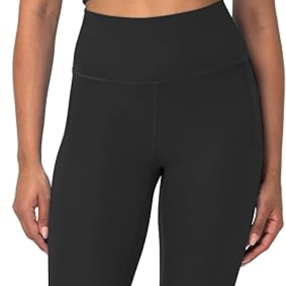 Sunzel Ribbed Crossover Flared Leggings for Women